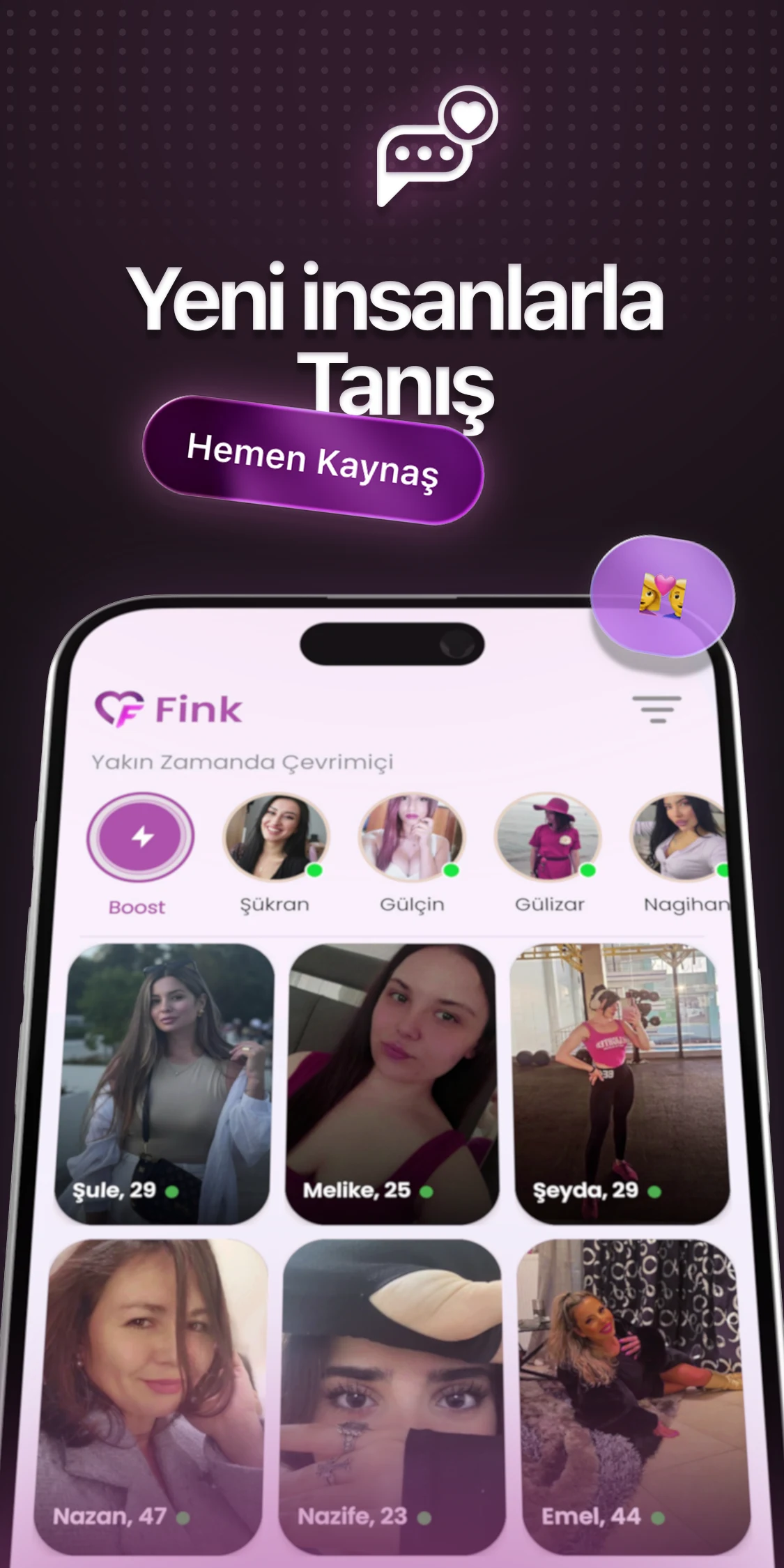Fink · Flörtleş & Sevgili Bul screenshot